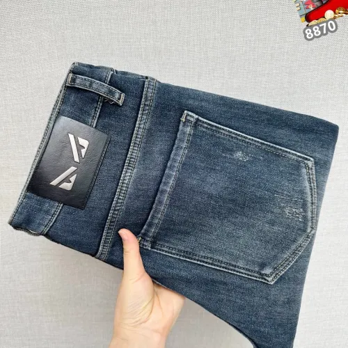 Wholesale Fendi Jeans For Men #1410376 $48.00 USD, Wholesale Quality Replica Fendi Jeans