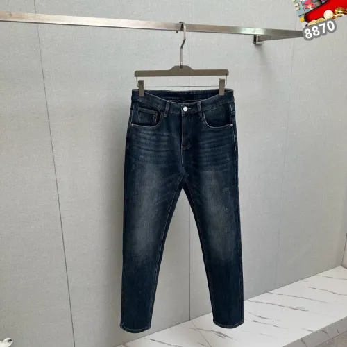 Replica Fendi Jeans For Men #1410376 $48.00 USD for Wholesale