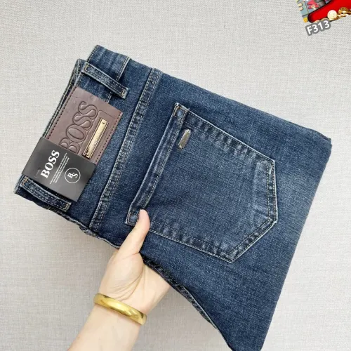 Wholesale Boss Jeans For Men #1410378 $48.00 USD, Wholesale Quality Replica Boss Jeans