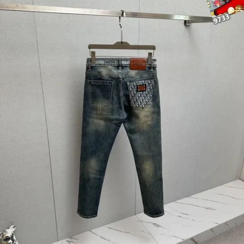 Replica Christian Dior Jeans For Men #1410379 $48.00 USD for Wholesale