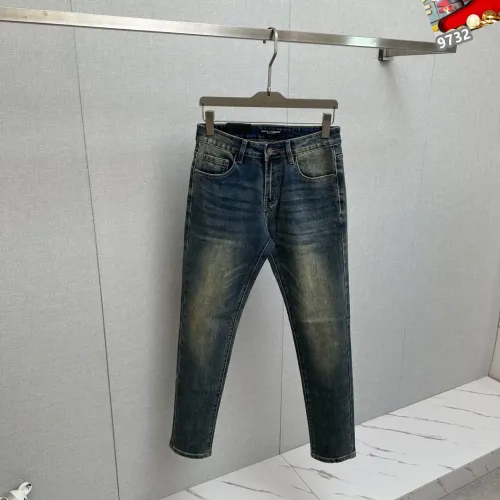 Replica Dolce & Gabbana D&G Jeans For Men #1410385 $48.00 USD for Wholesale