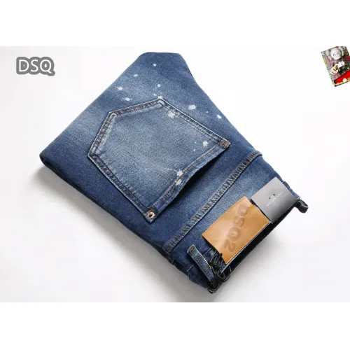 Replica Dsquared Jeans For Men #1410396 $48.00 USD for Wholesale