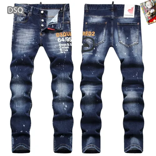 Wholesale Dsquared Jeans For Men #1410400 $48.00 USD, Wholesale Quality Replica Dsquared Jeans