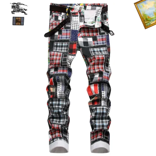 Wholesale Burberry Jeans For Men #1410418 $48.00 USD, Wholesale Quality Replica Burberry Jeans