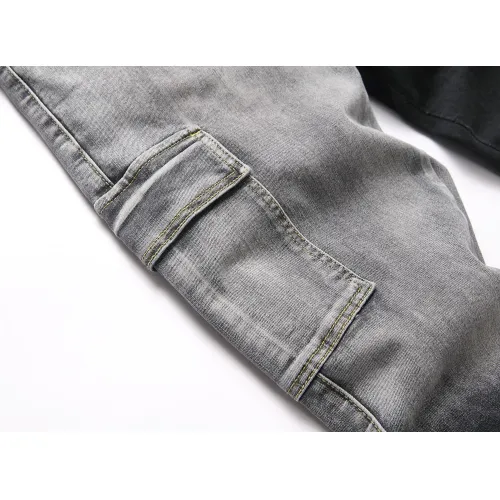 Replica Balmain Jeans For Men #1410419 $48.00 USD for Wholesale