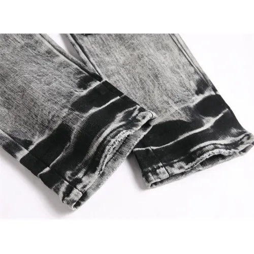 Replica Balmain Jeans For Men #1410422 $48.00 USD for Wholesale