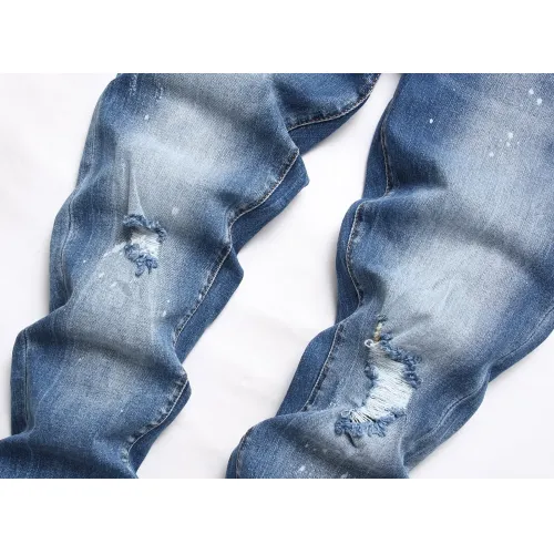 Replica Dsquared Jeans For Men #1410426 $48.00 USD for Wholesale