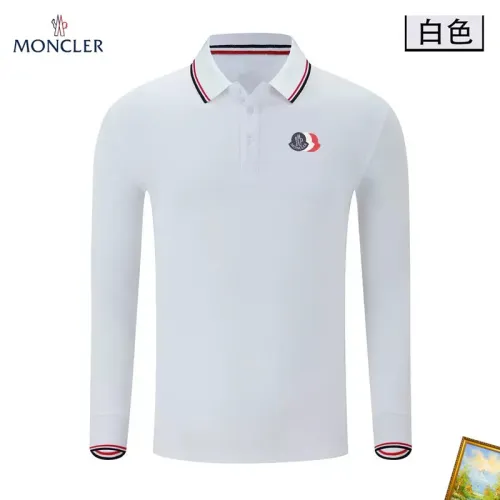 Wholesale Moncler T-Shirts Long Sleeved For Men #1410427 $40.00 USD, Wholesale Quality Replica Moncler T-Shirts