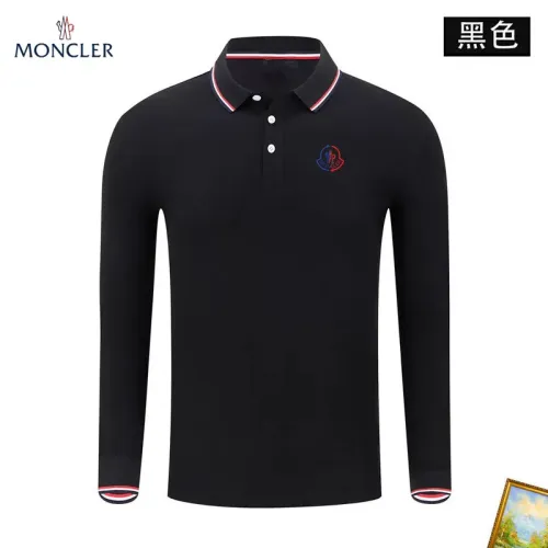 Wholesale Moncler T-Shirts Long Sleeved For Men #1410442 $40.00 USD, Wholesale Quality Replica Moncler T-Shirts