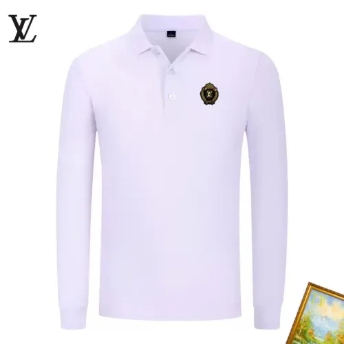 Wholesale Louis Vuitton LV T-Shirts Long Sleeved For Men #1410448 $40.00 USD, Wholesale Quality Replica Louis Vuitton LV T-Shirts