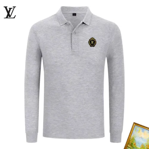 Wholesale Louis Vuitton LV T-Shirts Long Sleeved For Men #1410449 $40.00 USD, Wholesale Quality Replica Louis Vuitton LV T-Shirts