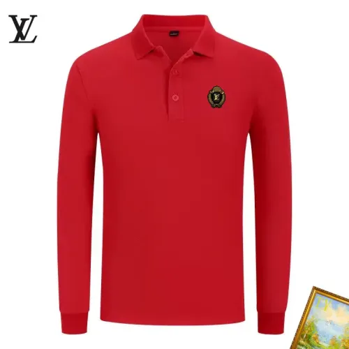 Wholesale Louis Vuitton LV T-Shirts Long Sleeved For Men #1410450 $40.00 USD, Wholesale Quality Replica Louis Vuitton LV T-Shirts