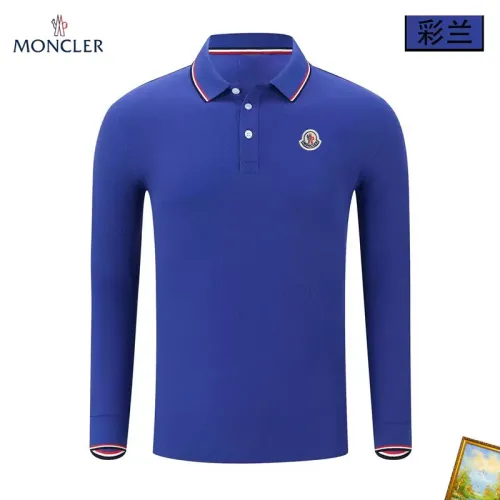 Wholesale Moncler T-Shirts Long Sleeved For Men #1410456 $40.00 USD, Wholesale Quality Replica Moncler T-Shirts