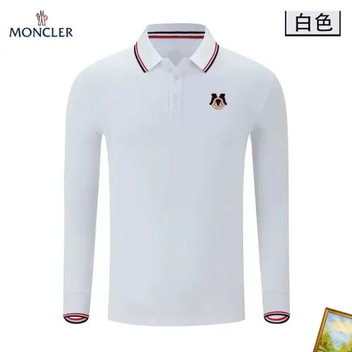 Wholesale Moncler T-Shirts Long Sleeved For Men #1410465 $40.00 USD, Wholesale Quality Replica Moncler T-Shirts