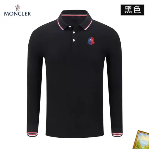 Wholesale Moncler T-Shirts Long Sleeved For Men #1410496 $40.00 USD, Wholesale Quality Replica Moncler T-Shirts