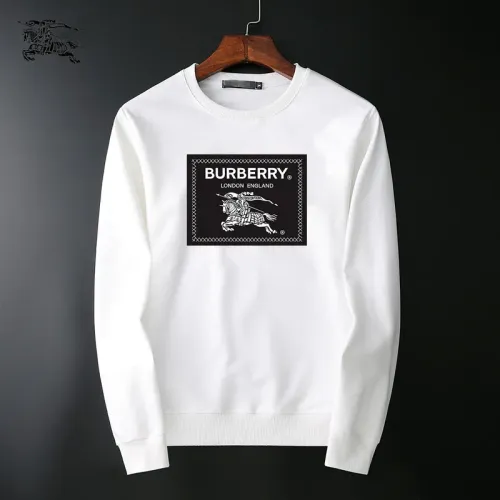 Wholesale Burberry Hoodies Long Sleeved For Men #1410511 $40.00 USD, Wholesale Quality Replica Burberry Hoodies