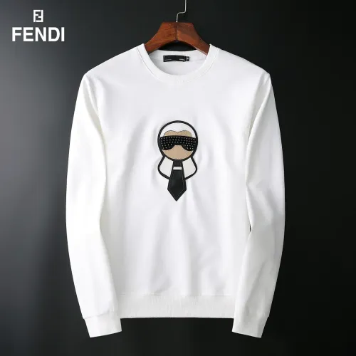 Wholesale Fendi Hoodies Long Sleeved For Men #1410520 $40.00 USD, Wholesale Quality Replica Fendi Hoodies