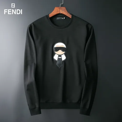 Wholesale Fendi Hoodies Long Sleeved For Men #1410522 $40.00 USD, Wholesale Quality Replica Fendi Hoodies