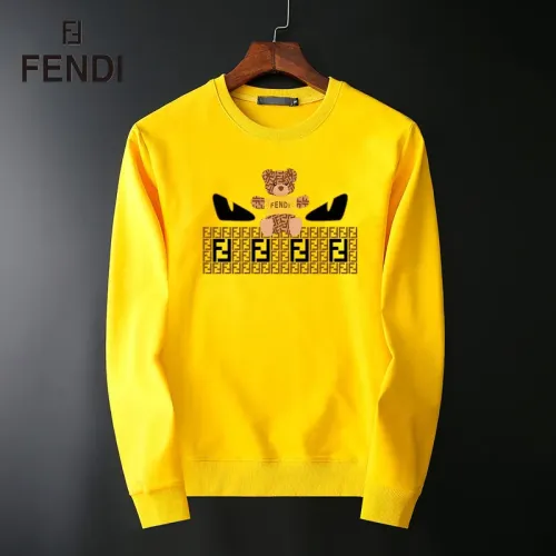 Wholesale Fendi Hoodies Long Sleeved For Men #1410557 $40.00 USD, Wholesale Quality Replica Fendi Hoodies