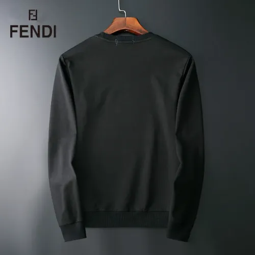 Replica Fendi Hoodies Long Sleeved For Men #1410558 $40.00 USD for Wholesale
