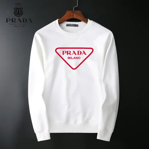 Wholesale Prada Hoodies Long Sleeved For Men #1410559 $40.00 USD, Wholesale Quality Replica Prada Hoodies