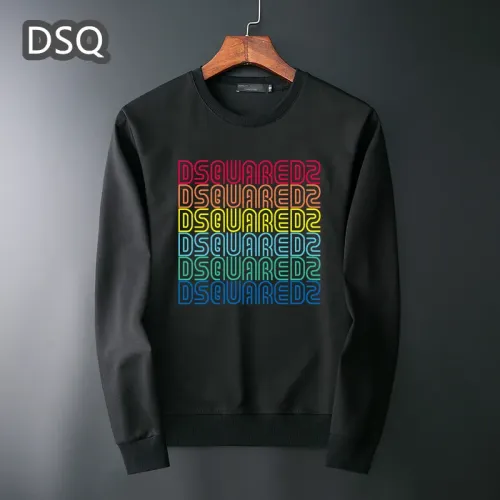Wholesale Dsquared Hoodies Long Sleeved For Men #1410567 $40.00 USD, Wholesale Quality Replica Dsquared Hoodies