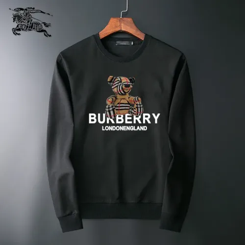 Wholesale Burberry Hoodies Long Sleeved For Men #1410585 $40.00 USD, Wholesale Quality Replica Burberry Hoodies