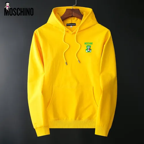 Wholesale Moschino Hoodies Long Sleeved For Men #1410599 $40.00 USD, Wholesale Quality Replica Moschino Hoodies