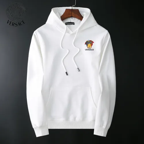 Wholesale Versace Hoodies Long Sleeved For Men #1410607 $40.00 USD, Wholesale Quality Replica Versace Hoodies