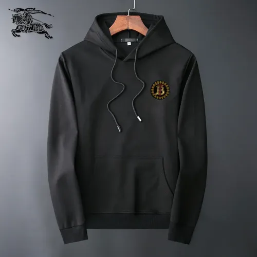 Wholesale Burberry Hoodies Long Sleeved For Men #1410615 $40.00 USD, Wholesale Quality Replica Burberry Hoodies