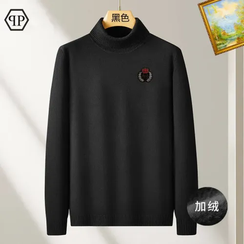 Wholesale Philipp Plein PP Sweaters Long Sleeved For Men #1410631 $48.00 USD, Wholesale Quality Replica Philipp Plein PP Sweaters