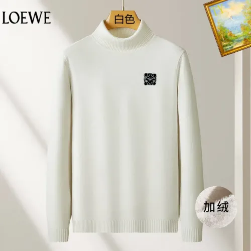 Wholesale LOEWE Sweaters Long Sleeved For Men #1410648 $48.00 USD, Wholesale Quality Replica LOEWE Sweaters