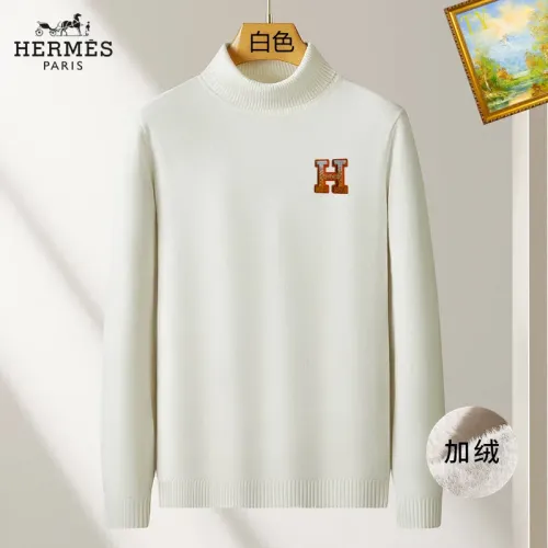 Wholesale Hermes Sweaters Long Sleeved For Men #1410660 $48.00 USD, Wholesale Quality Replica Hermes Sweaters