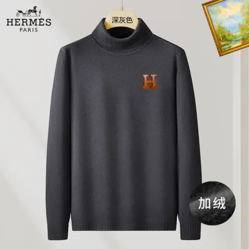 Wholesale Hermes Sweaters Long Sleeved For Men #1410662 $48.00 USD, Wholesale Quality Replica Hermes Sweaters