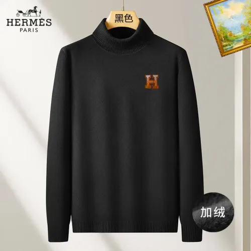 Wholesale Hermes Sweaters Long Sleeved For Men #1410663 $48.00 USD, Wholesale Quality Replica Hermes Sweaters