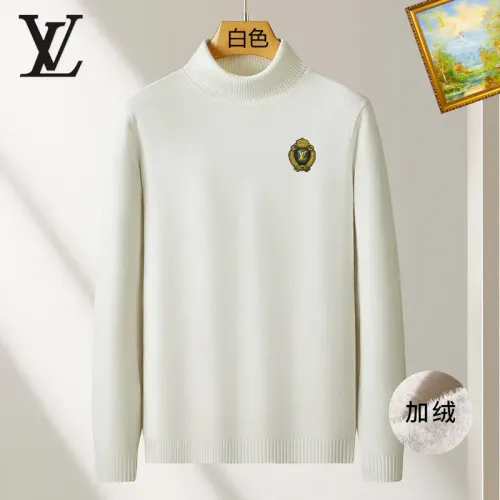 Wholesale Louis Vuitton LV Sweaters Long Sleeved For Men #1410668 $48.00 USD, Wholesale Quality Replica Louis Vuitton LV Sweaters