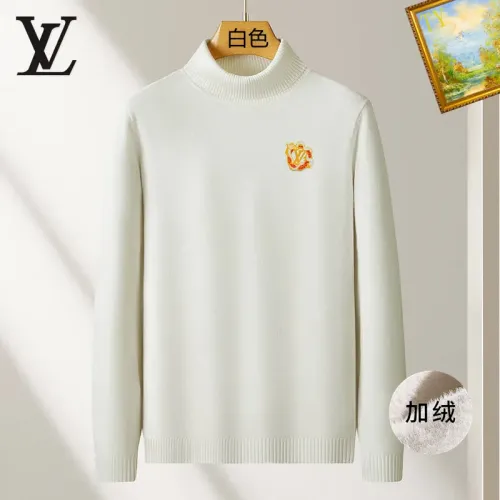 Wholesale Louis Vuitton LV Sweaters Long Sleeved For Men #1410696 $48.00 USD, Wholesale Quality Replica Louis Vuitton LV Sweaters
