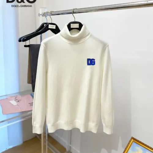 Wholesale Dolce &amp; Gabbana D&amp;G Sweaters Long Sleeved For Men #1410718 $42.00 USD, Wholesale Quality Replica Dolce &amp; Gabbana D&amp;G Sweaters