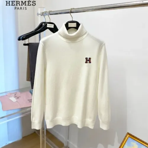 Wholesale Hermes Sweaters Long Sleeved For Men #1410728 $42.00 USD, Wholesale Quality Replica Hermes Sweaters