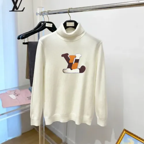 Wholesale Louis Vuitton LV Sweaters Long Sleeved For Men #1410748 $42.00 USD, Wholesale Quality Replica Louis Vuitton LV Sweaters
