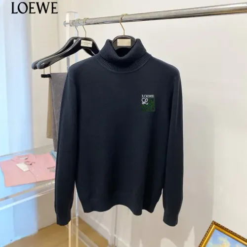 Wholesale LOEWE Sweaters Long Sleeved For Men #1410761 $42.00 USD, Wholesale Quality Replica LOEWE Sweaters