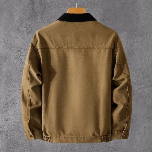 Replica Hermes Jackets Long Sleeved For Men #1410768 $72.00 USD for Wholesale