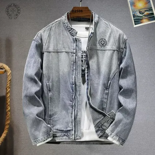 Wholesale Chrome Hearts Jackets Long Sleeved For Men #1410773 $72.00 USD, Wholesale Quality Replica Chrome Hearts Jackets