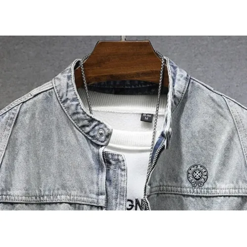 Replica Chrome Hearts Jackets Long Sleeved For Men #1410773 $72.00 USD for Wholesale