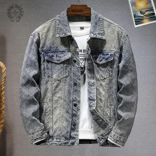 Wholesale Chrome Hearts Jackets Long Sleeved For Men #1410777 $72.00 USD, Wholesale Quality Replica Chrome Hearts Jackets