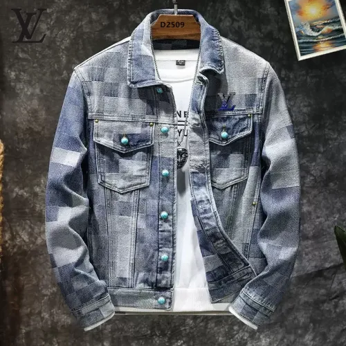 Wholesale Louis Vuitton LV Jackets Long Sleeved For Men #1410782 $72.00 USD, Wholesale Quality Replica Louis Vuitton LV Jackets