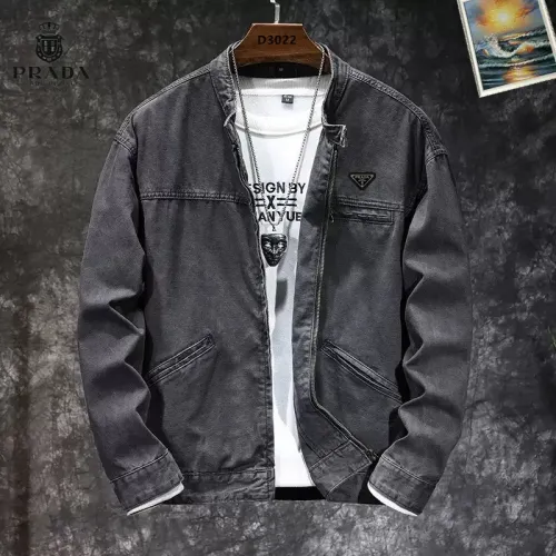 Wholesale Prada Jackets Long Sleeved For Men #1410787 $72.00 USD, Wholesale Quality Replica Prada Jackets