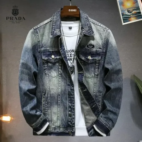 Wholesale Prada Jackets Long Sleeved For Men #1410788 $72.00 USD, Wholesale Quality Replica Prada Jackets