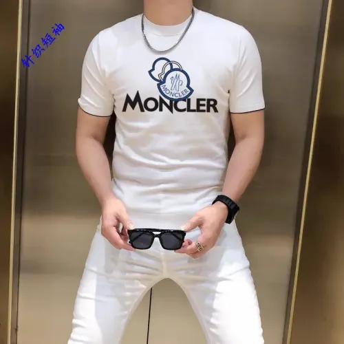 Wholesale Moncler T-Shirts Short Sleeved For Men #1410933 $45.00 USD, Wholesale Quality Replica Moncler T-Shirts