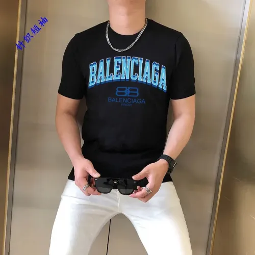Wholesale Balenciaga T-Shirts Short Sleeved For Men #1410942 $45.00 USD, Wholesale Quality Replica Balenciaga T-Shirts